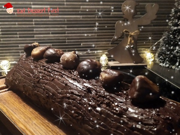 Κάστανα θα ψήνουμε στο τζάκι… και θα τα κάνουμε γιορτινό κορμό!